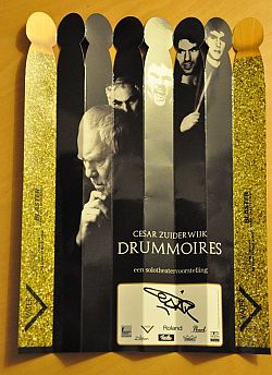 Cesar Zuiderwijk Drummoires signed show item